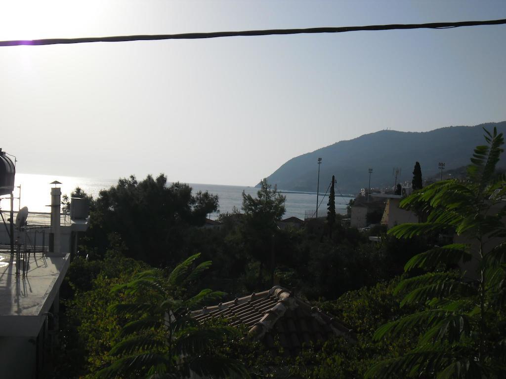 Ferienwohnung Litsa Plomari Exterior foto
